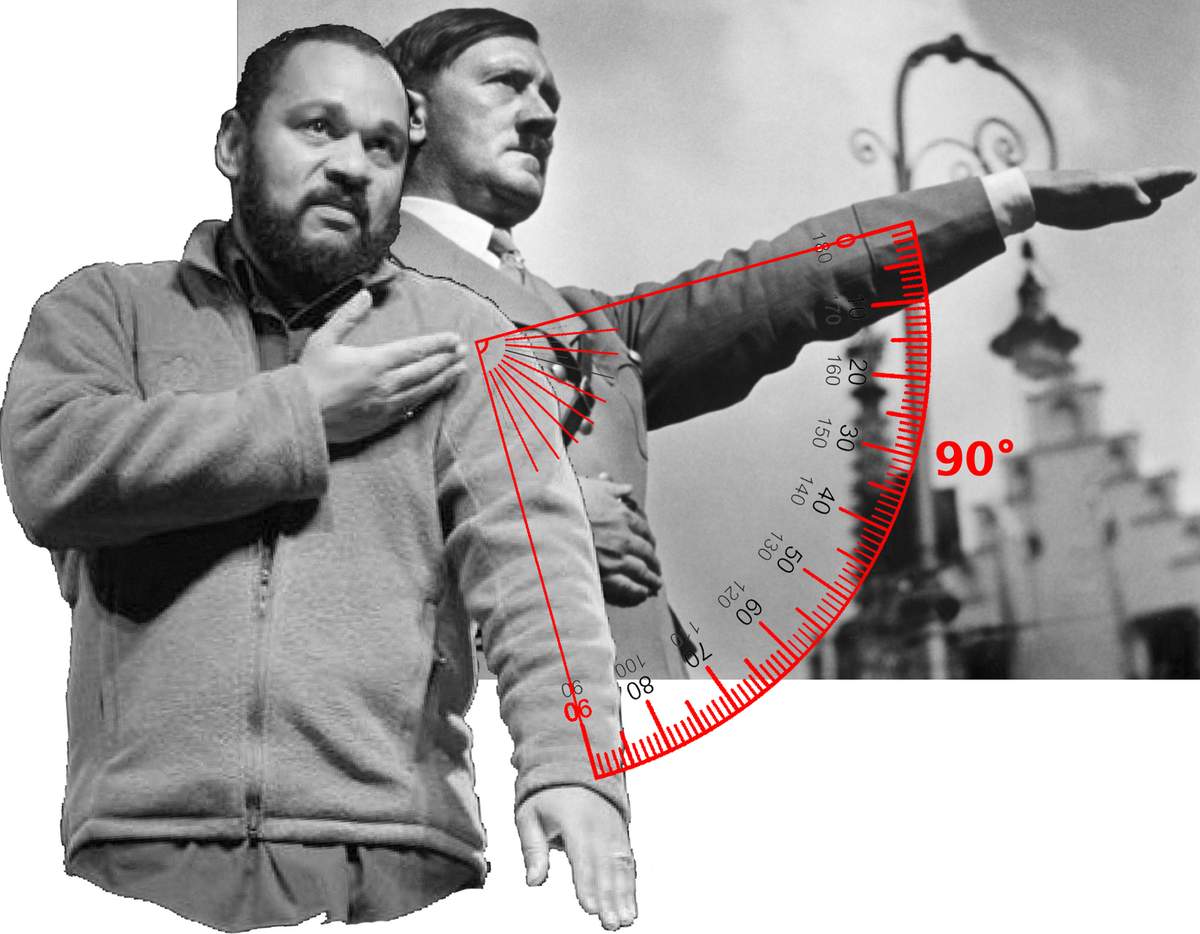 Quenelles aux policiers 800 euros d’amende LDJ